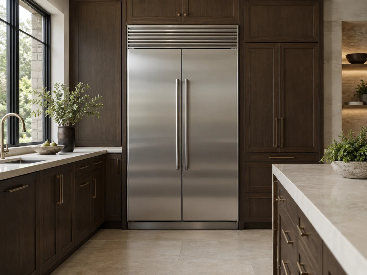 Illustration of a Thermador refrigerator