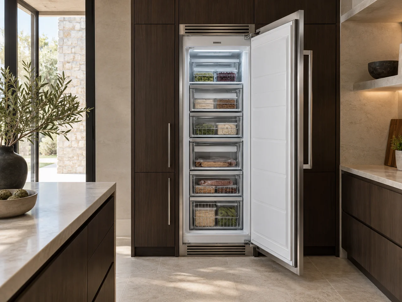 Illustration of Viking freezer